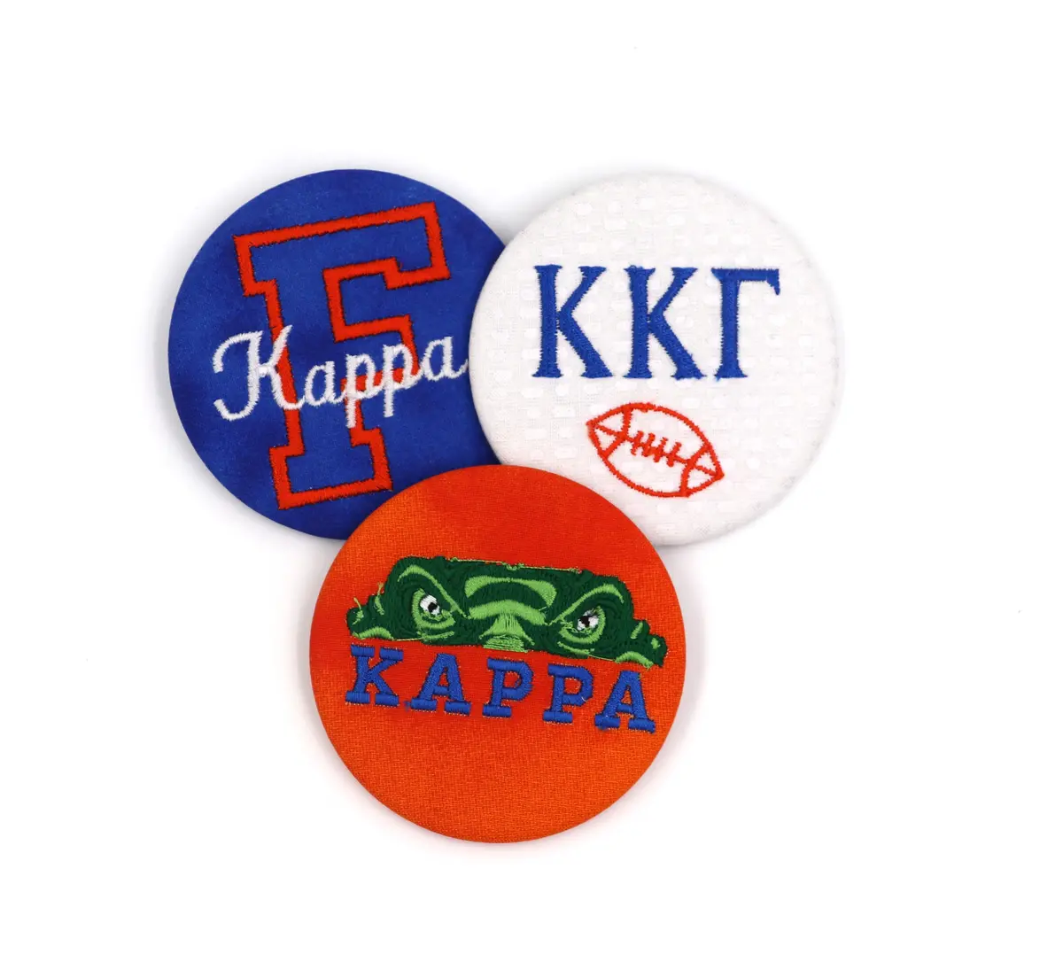 Kappa Kappa Gamma Sporty Game Day Button Set (2-Pack)