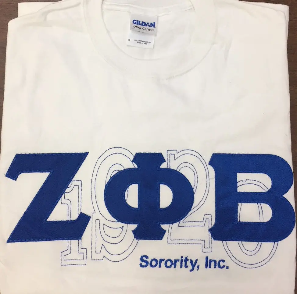Zeta Phi Beta Sorority, Inc. Tee - Discontinued 1