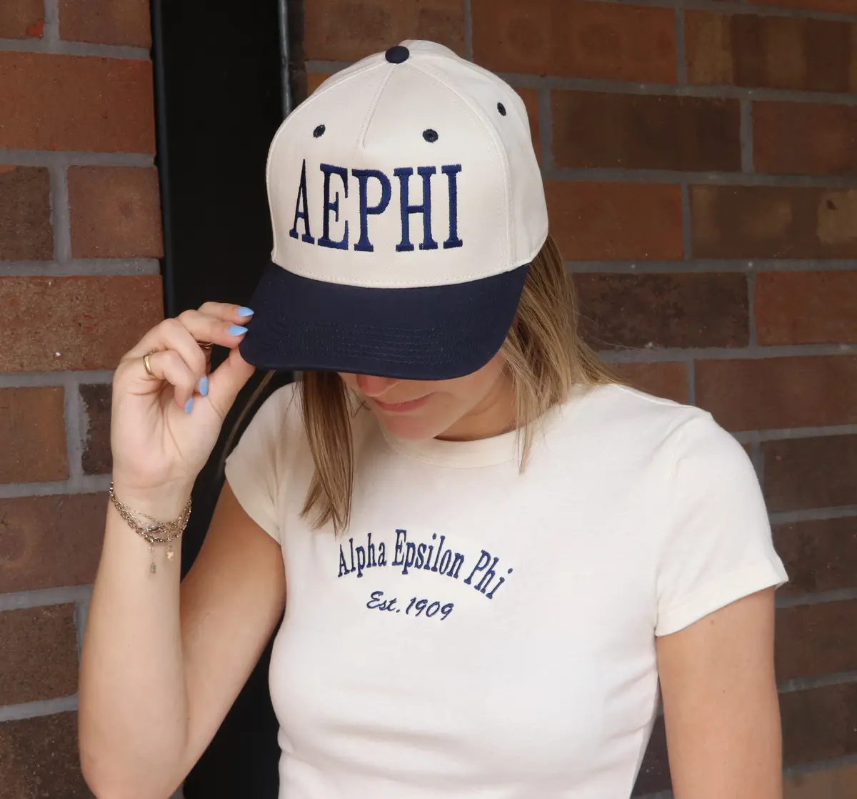 Alpha Epsilon Phi Legacy Twill Hat 1