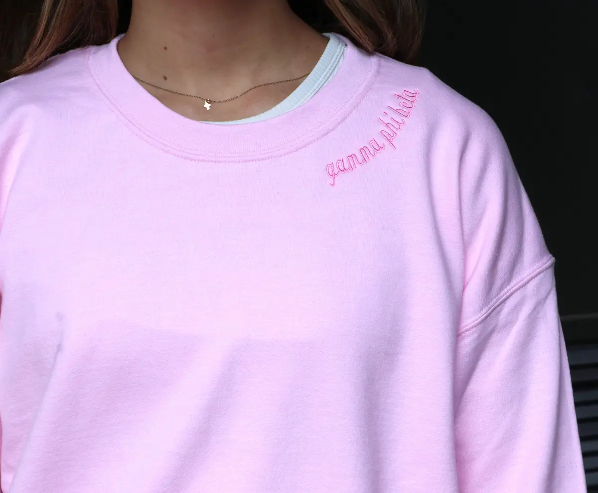 Gamma Phi Beta Script Crewneck 1