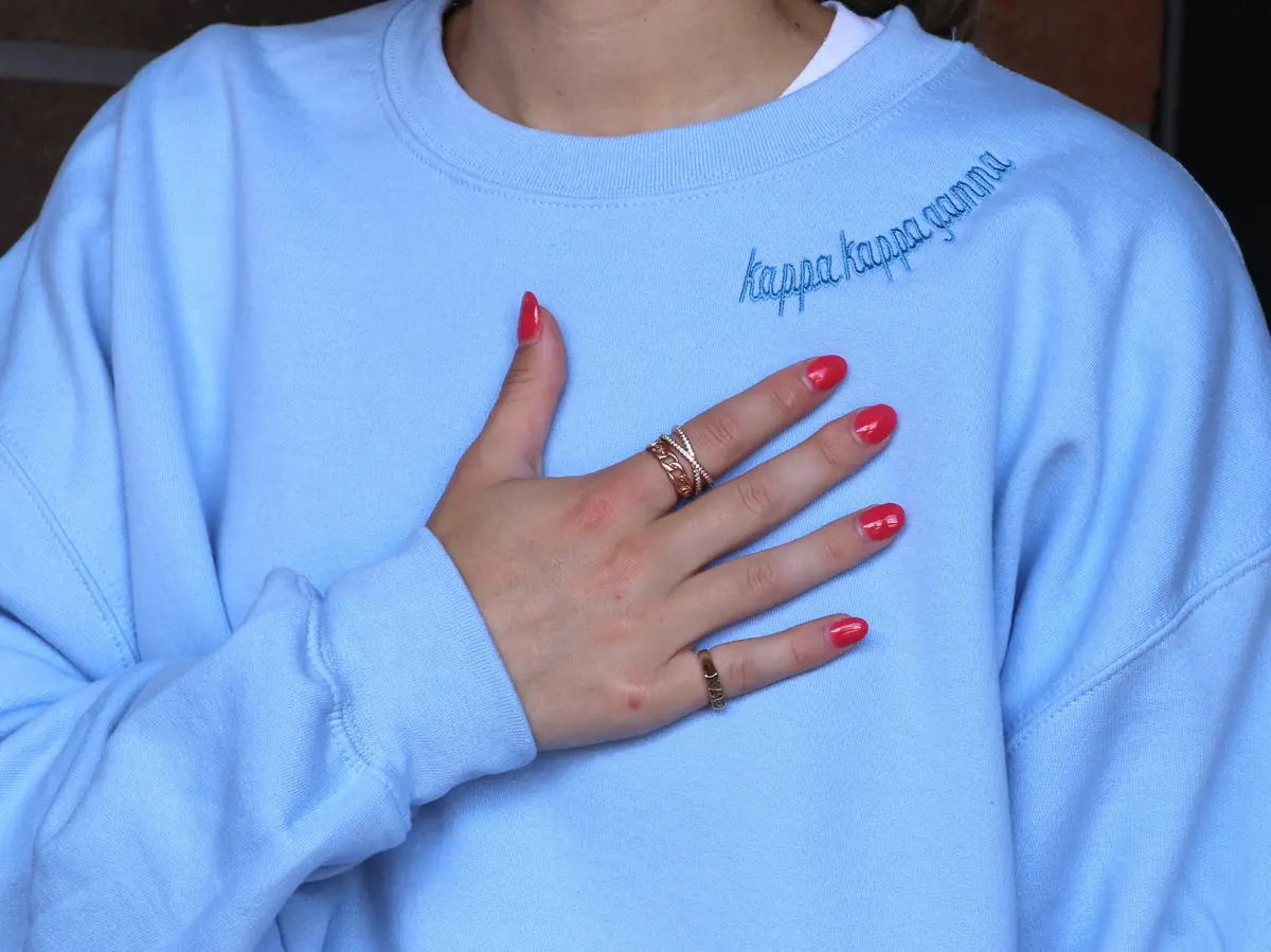 Kappa Kappa Gamma Script Crewneck 1