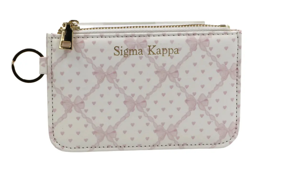 Sigma Kappa Bow Key Pouch 1