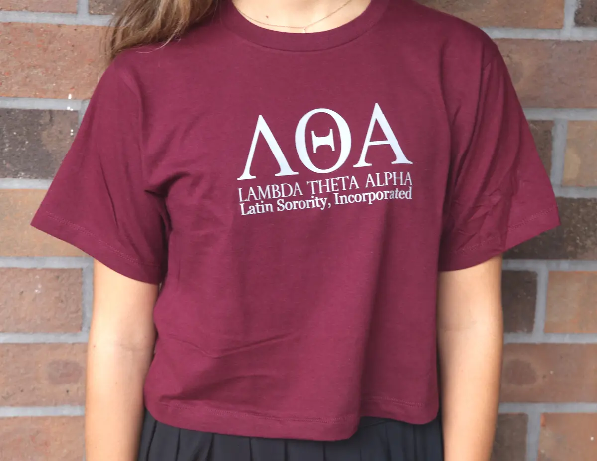 Lambda Theta Alpha Ladies Boxy Tee 1
