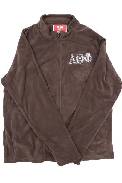 Lambda Theta Phi Zip Up Fleece Jacket 1