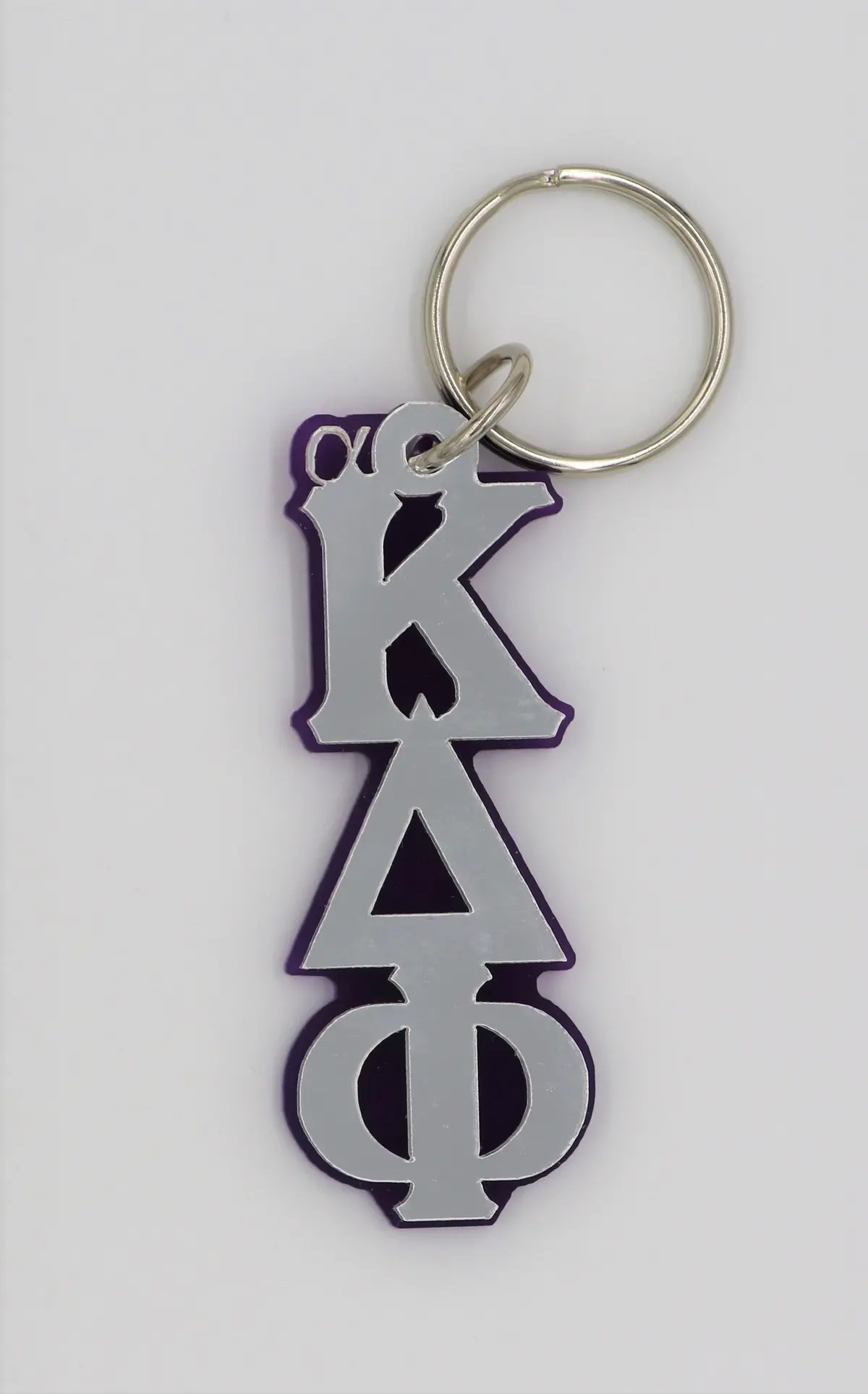 Alpha Kappa Delta Phi Greek Letter Acrylic Keychain 1