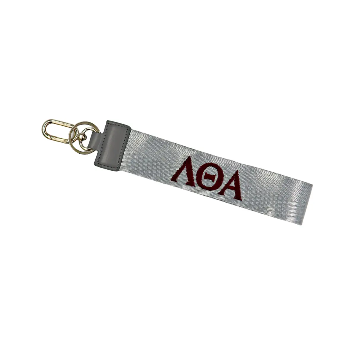 Lambda Theta Alpha Nylon Keychain Wristlet - 1095-B3be55-082025 1