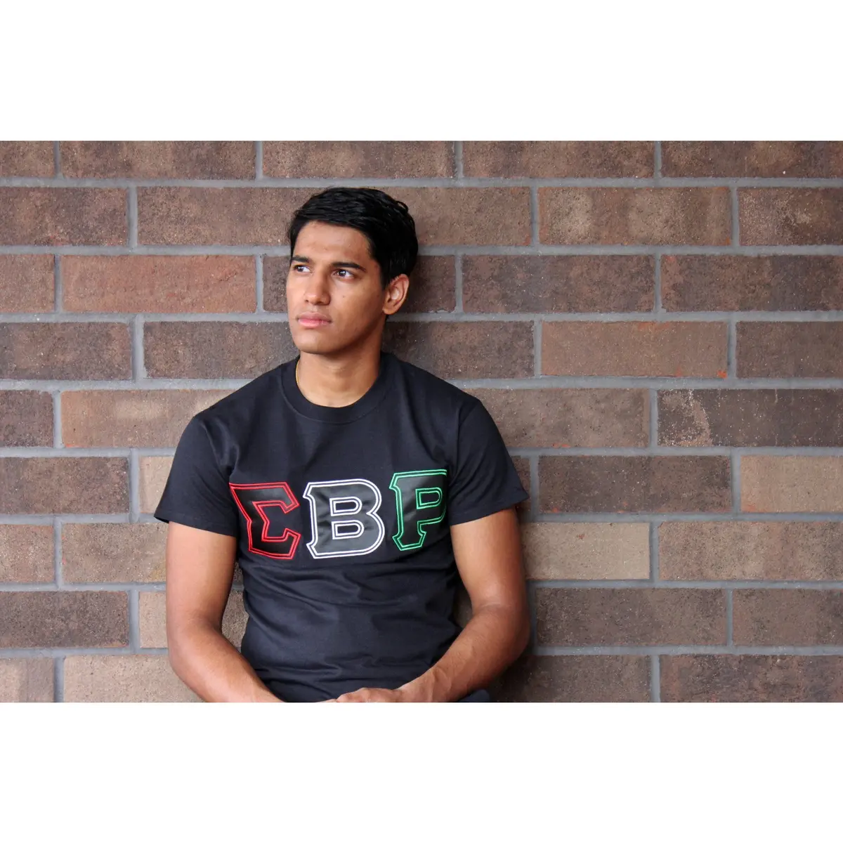 Sigma Beta Rho Satin Stich Greek Tee 1