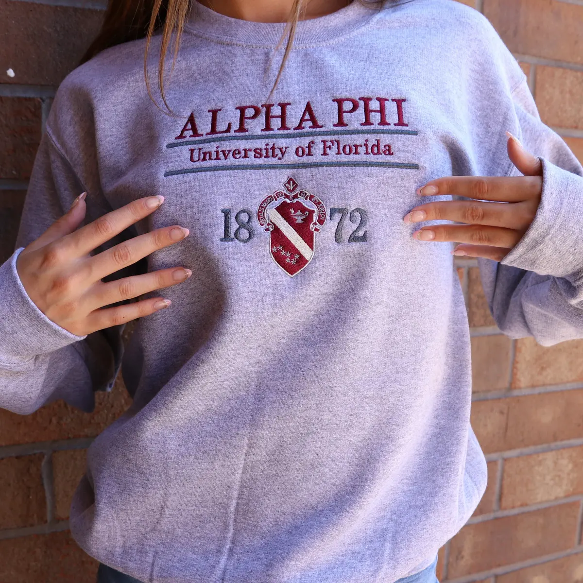 Alpha Phi Heritage Crewneck 1