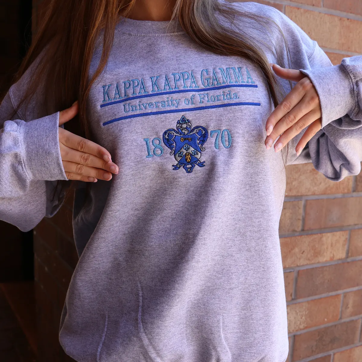 Kappa Kappa Gamma Heritage Crewneck 1