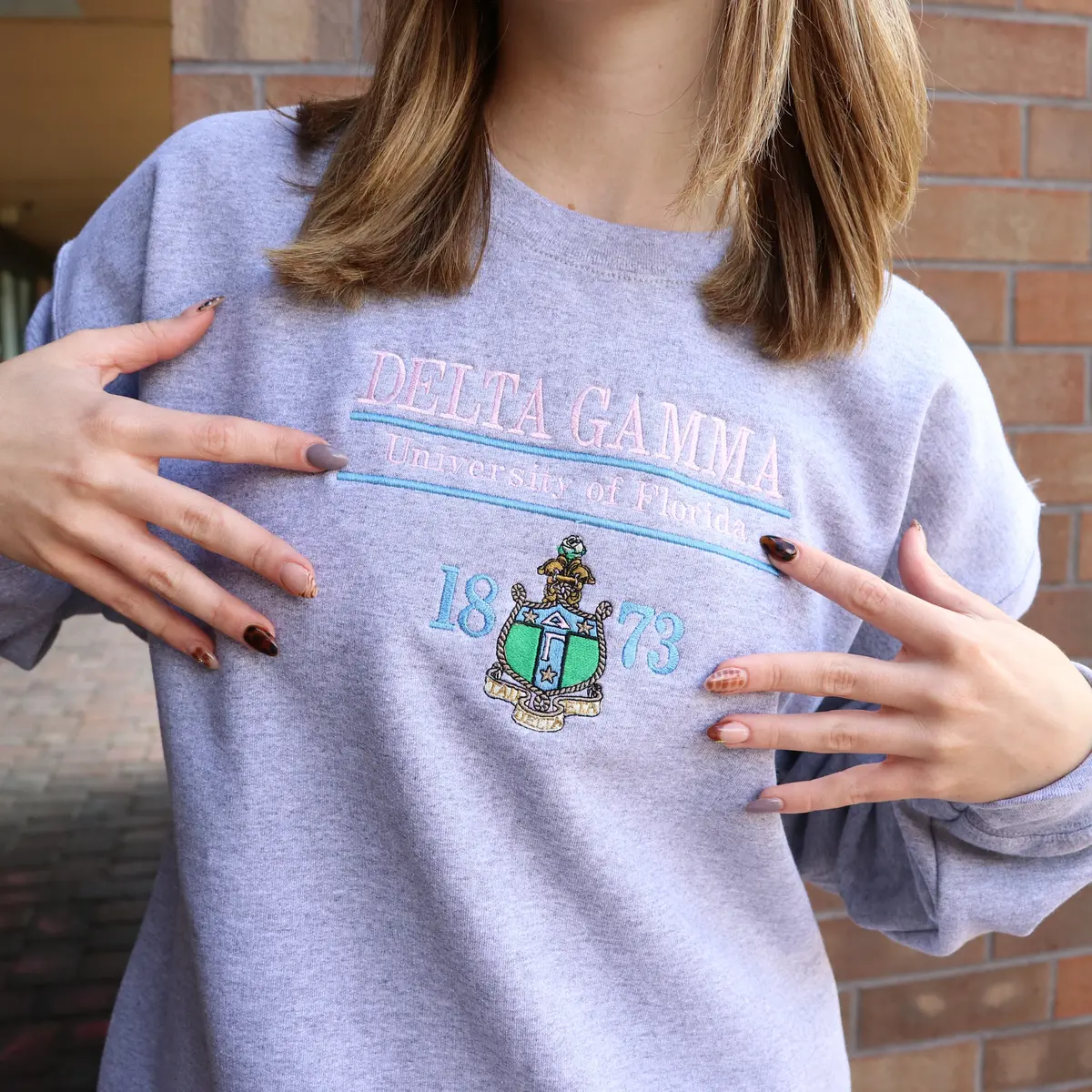 Delta Gamma Heritage Crewneck 1