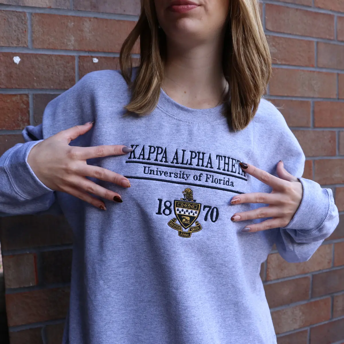 Kappa Alpha Theta Heritage Crewneck 1