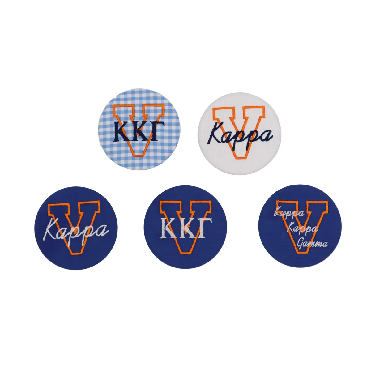 University Of Virginia Game Day Embroidered Button 1