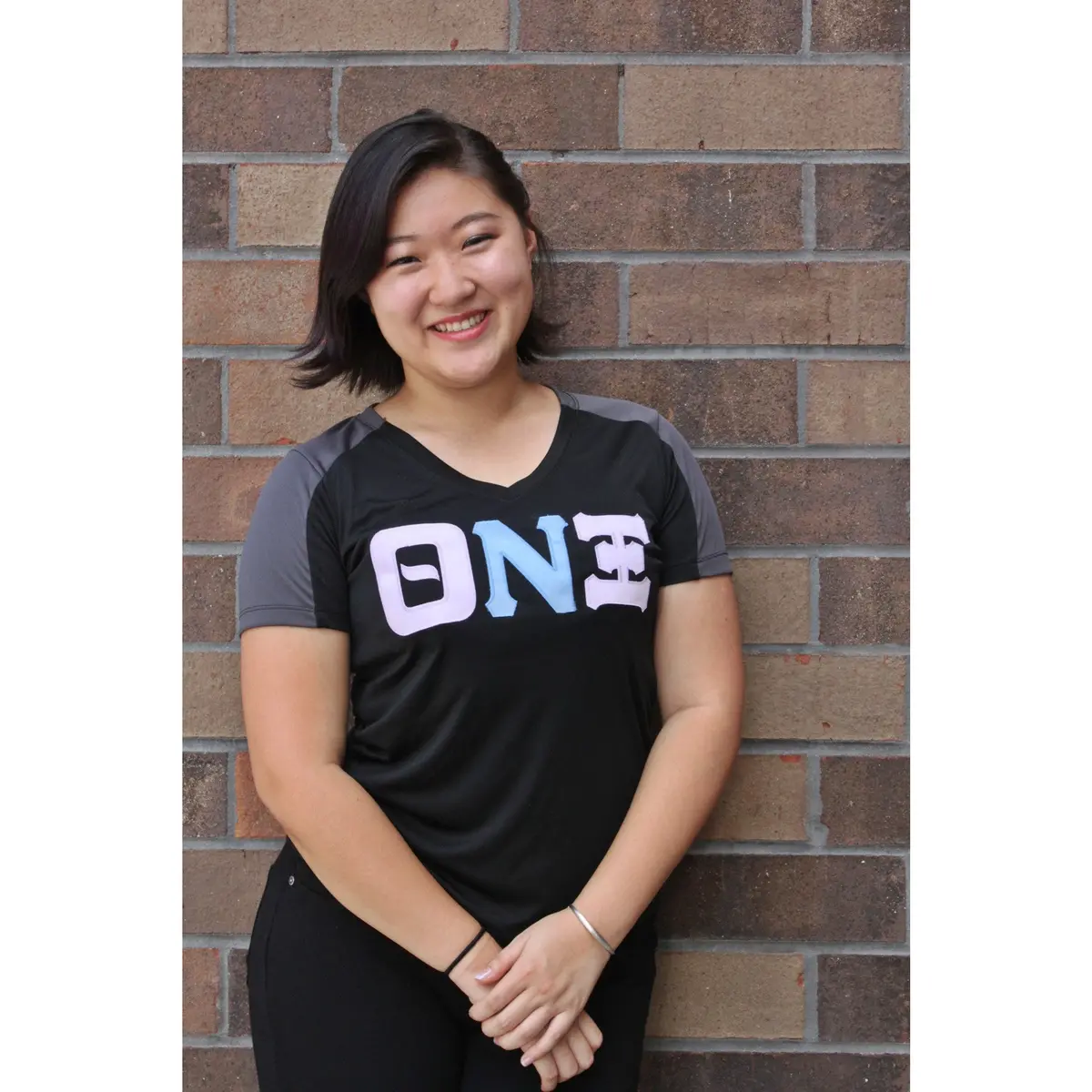 Theta Nu Xi Dry Fit V-Neck - Discontinued 1