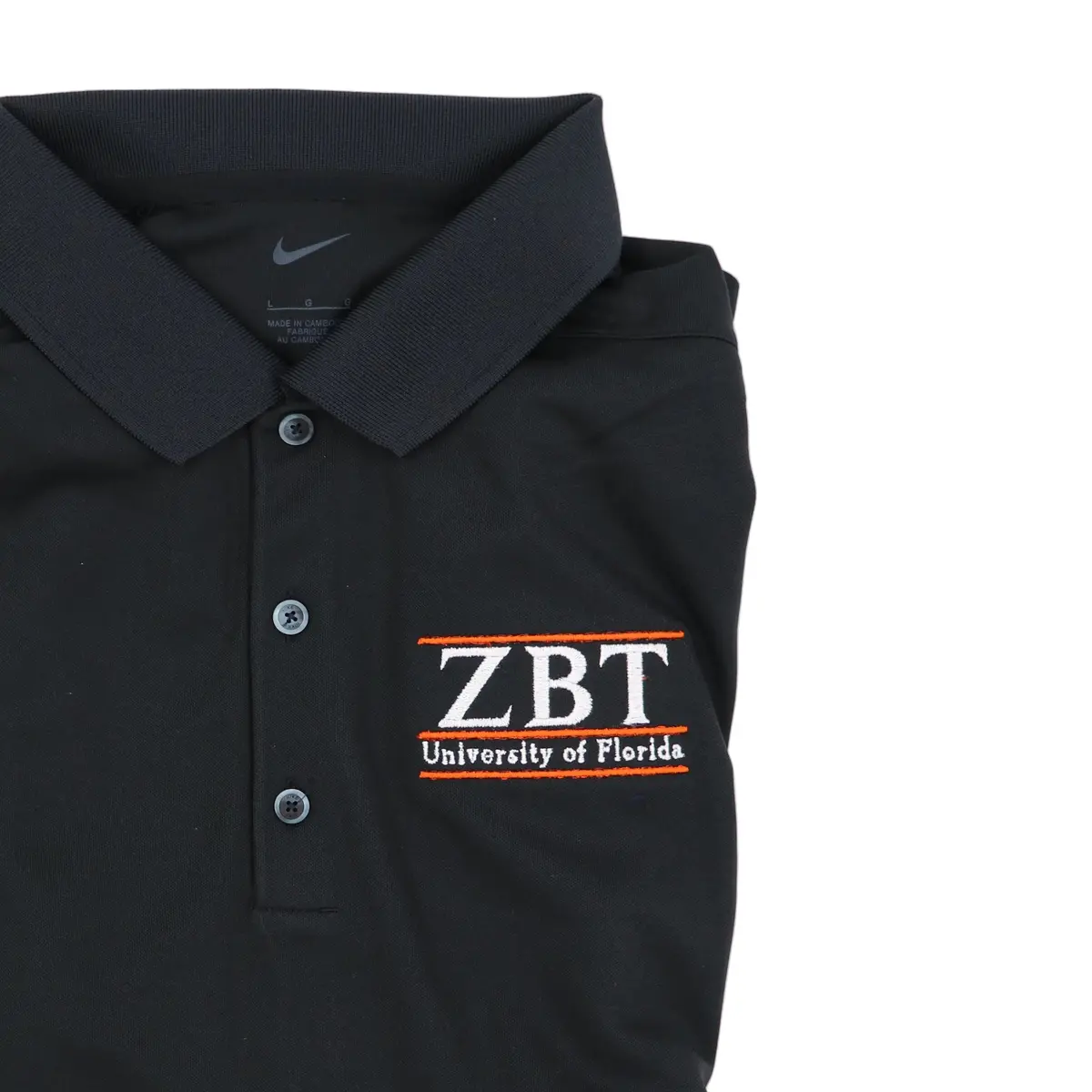 Zeta Beta Tau Game Day Nike Tech Sport Dri-Fit Polo 1