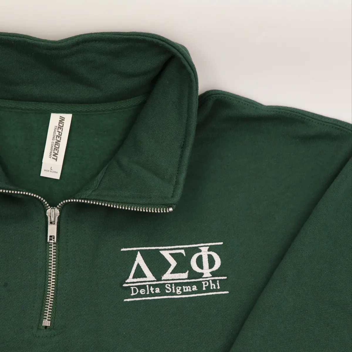 Delta Sigma Phi Quarter Zip 1