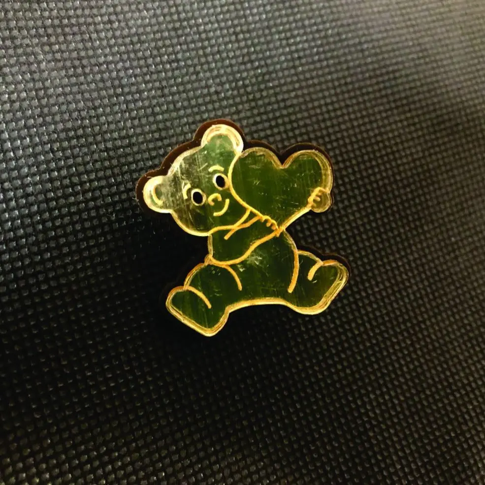 Iota Sweethearts Bear Pin 1
