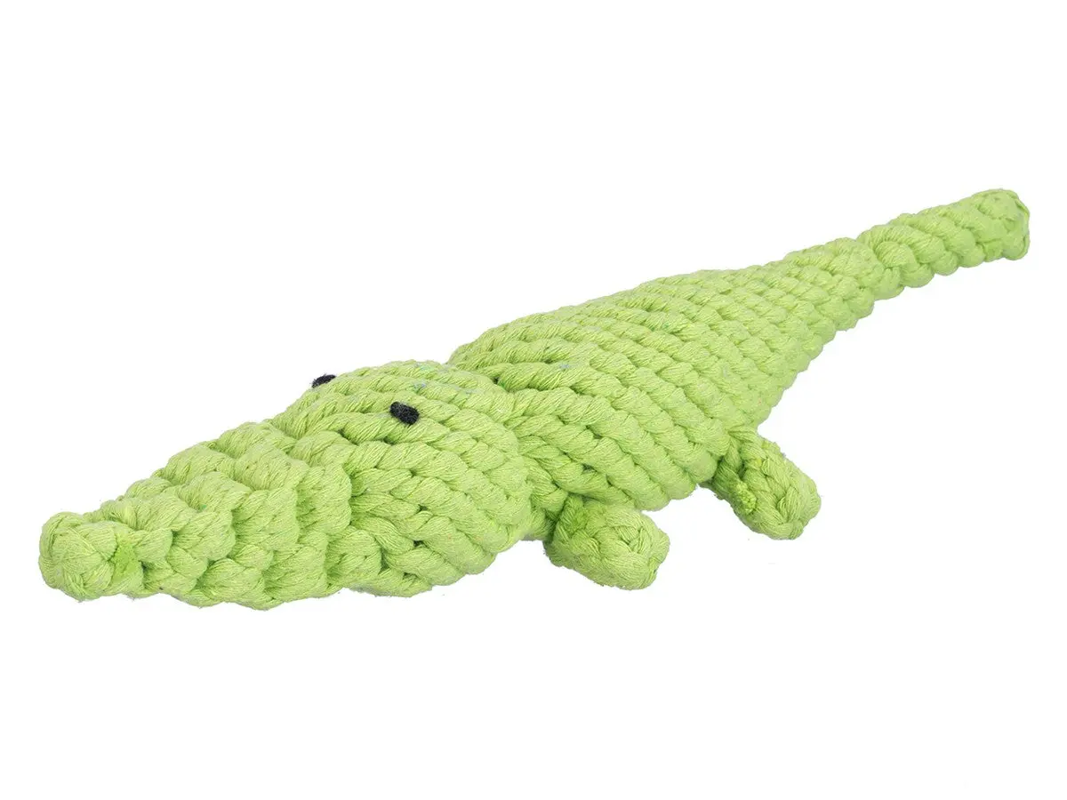 Jax & Bones | Crocodile Rope Toy 1