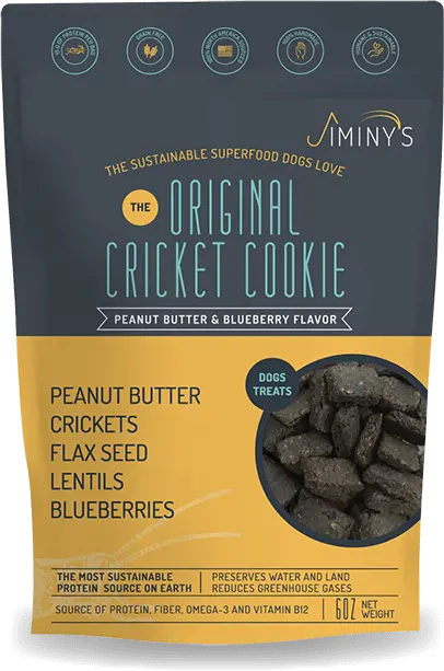 Jiminy's | Cricket Treats In Peanut Butter And Blueberry 1