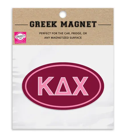 Kappa Delta Chi Sorority Car Magnet - 2 Pack 1