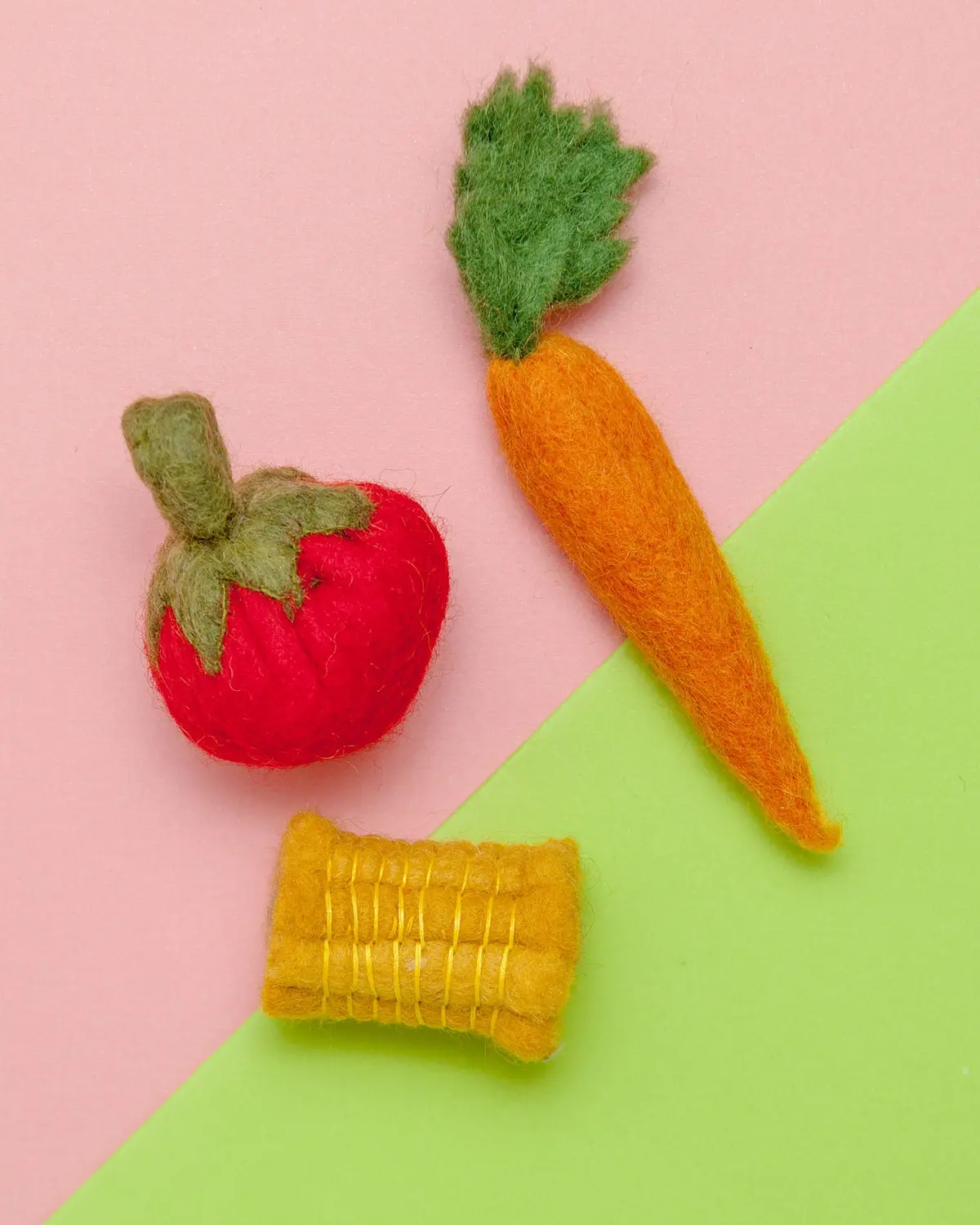 Farmer Cat Produce Toys (Veggie Set) 1