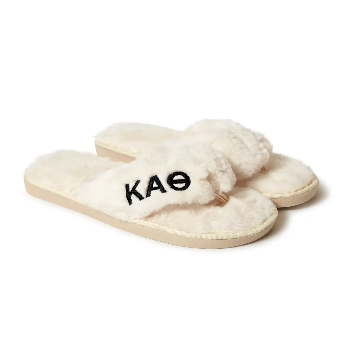 Kappa Alpha Theta Furry Slippers 1