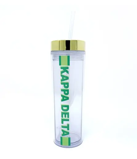 Kappa Delta Striped Water Bottle 1