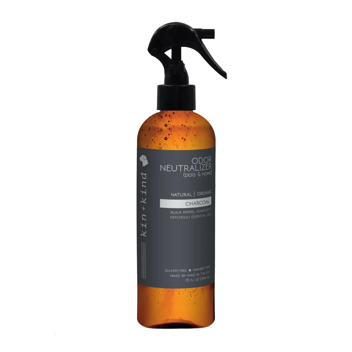 Kin + Kind | Charcoal Deodorizer Spray For Dog And Home 1