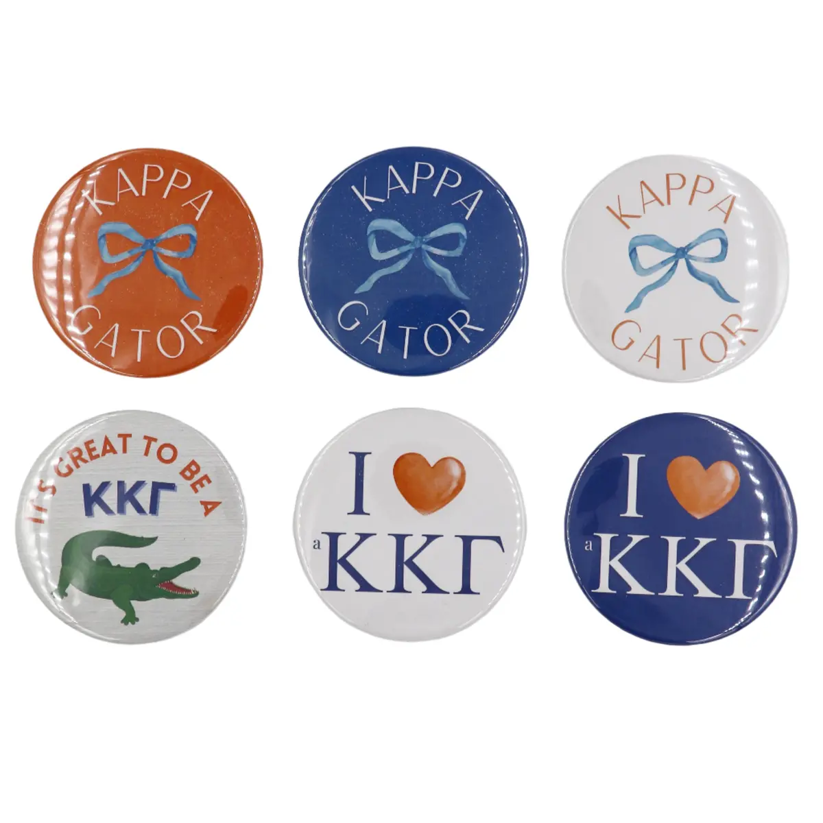 Kappa Kappa Gamma 2025 Printed Buttons 1