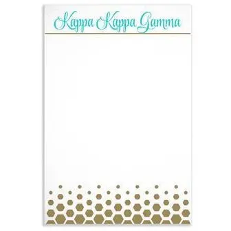 Kappa Kappa Gamma Notepad 1