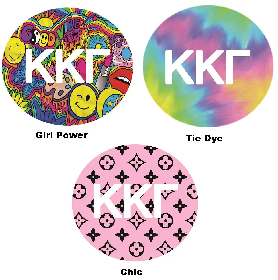 Kappa Kappa Gamma Printed Button Collection 1