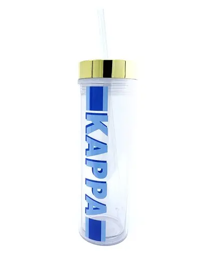 Kappa Kappa Gamma Striped Water Bottle 1