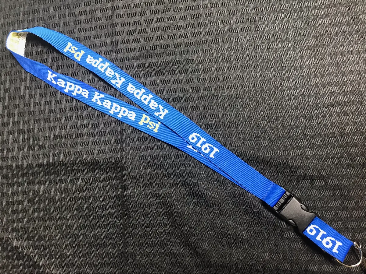 Kappa Kappa Psi Embroidered Lanyard Sav 2