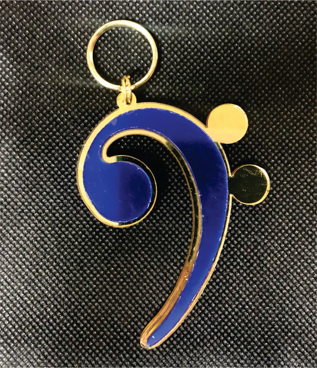 Kappa Kappa Psi Bass Clef Key Chain 1