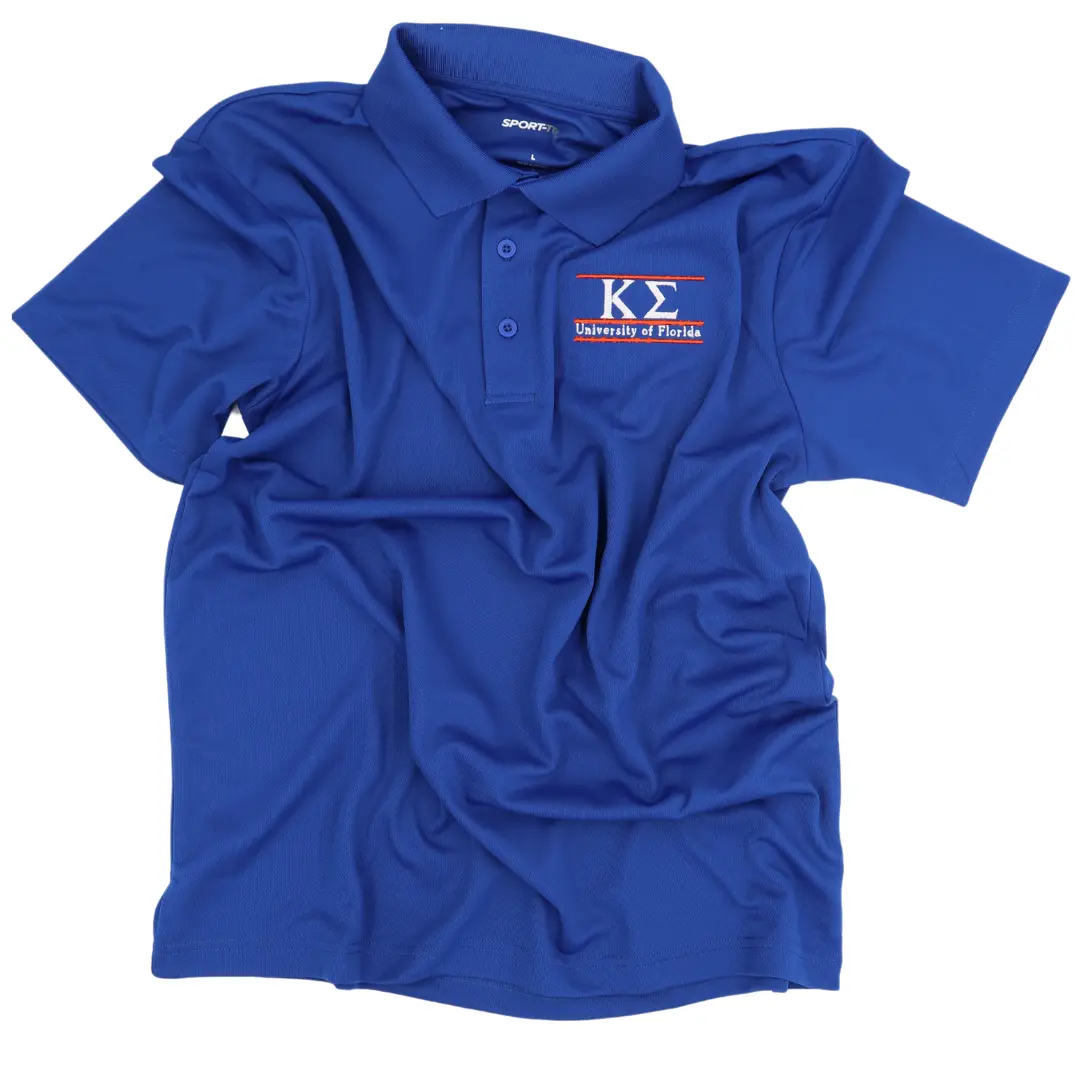 Kappa Sigma Dri-Mesh Polo 1