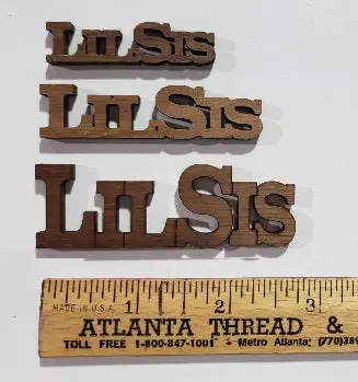 Lil Sis Peel-N-Stick Word 1