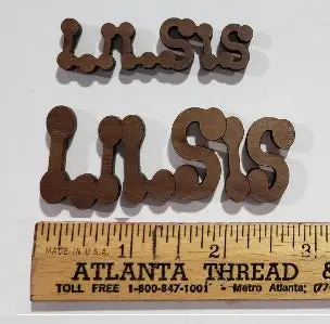 Lil Sis Bubble Peel-N-Stick Word 1