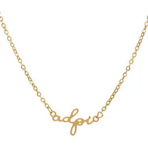 Alpha Delta Pi Script Necklace 1