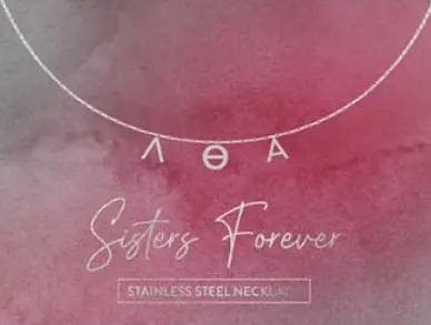 Lambda Theta Alpha Name Necklace 1