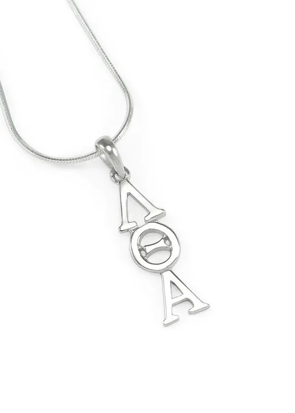 Lambda Theta Alpha Sterling Silver Lavaliere 1