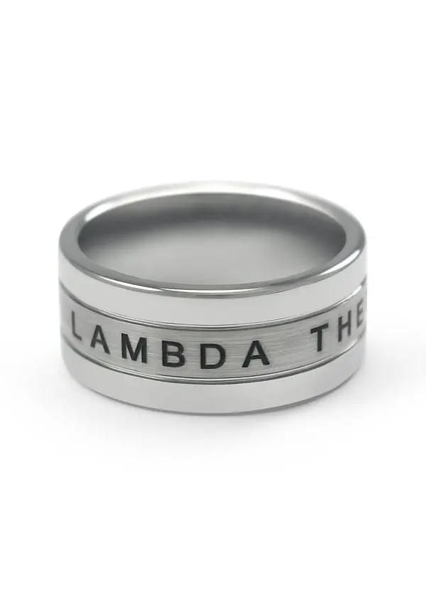 Lambda Theta Phi Tungsten Ring 1