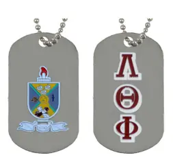 Lambda Theta Phi Double Sided Dogtag 1