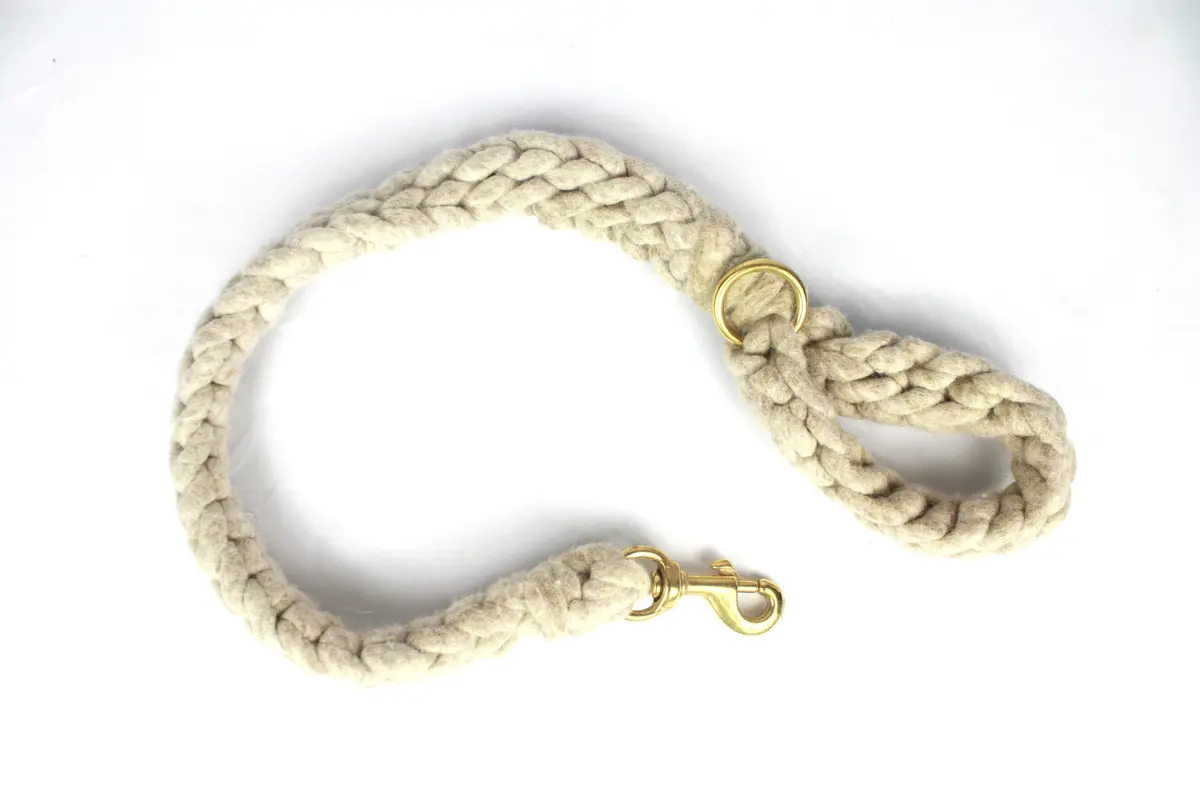Loopy Mango | Diy Dog Leash Kit In Heather Grey 1