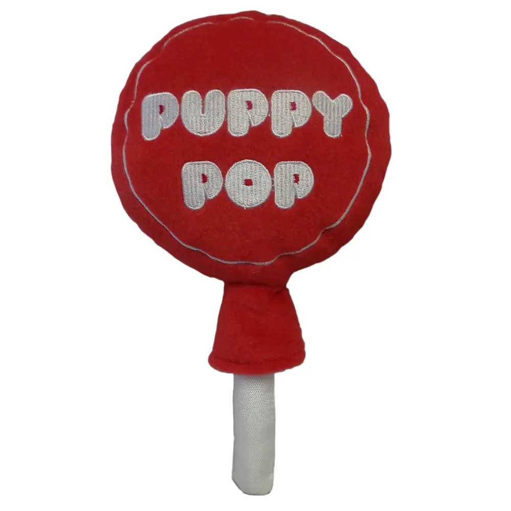Lulubelles | Puppy Pop Power Plush Toy In Cherry 1
