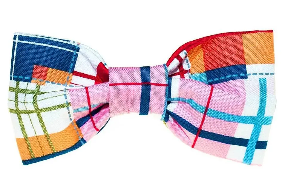 Trish Hampton | Madras Plaid Bow Tie 1