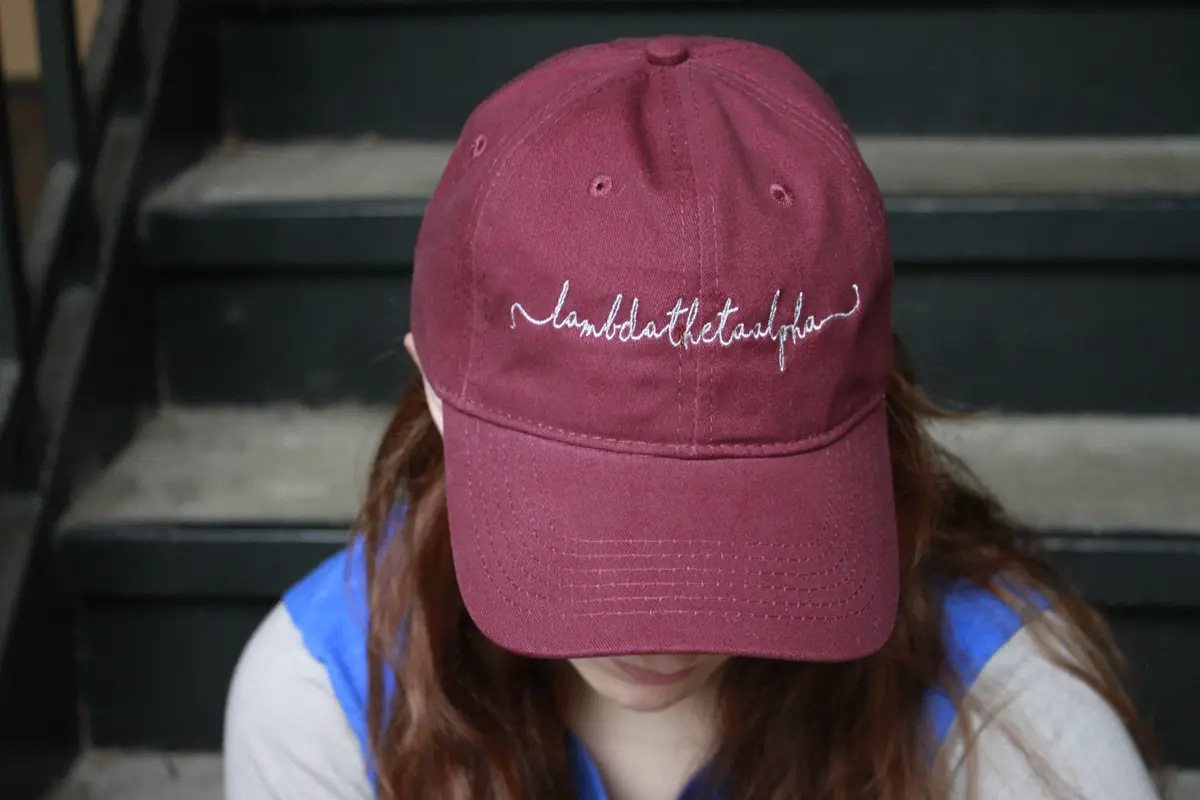 Lambda Theta Alpha Script Hat 1
