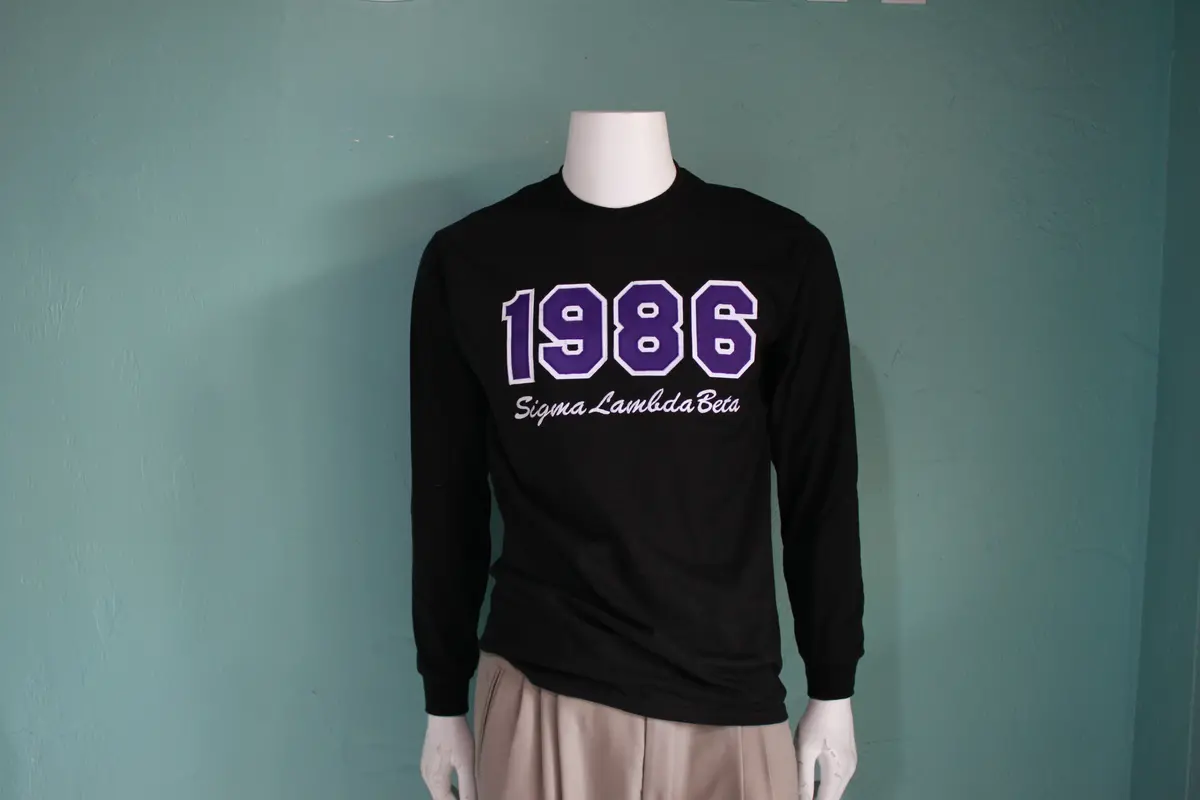 Sigma Lambda Beta 1986 With Script Tee 2