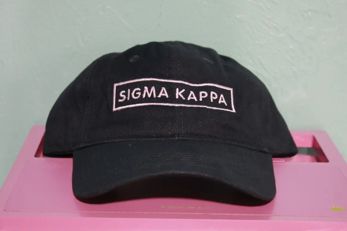 Sigma Kappa Rectangle Hat 1