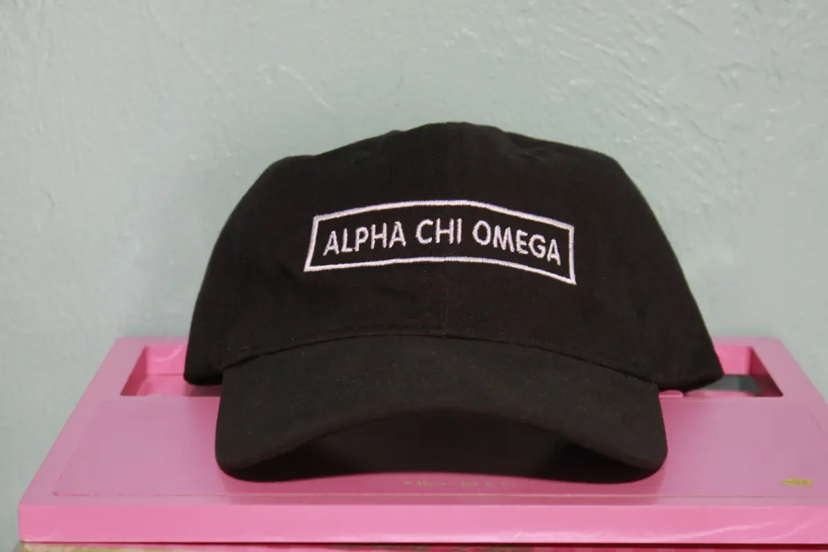 Alpha Chi Omega Rectangle Hat 1