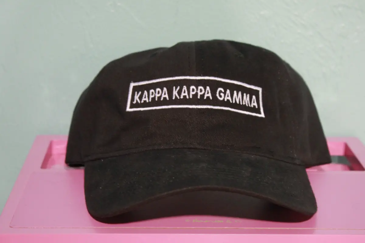 Kappa Kappa Gamma Rectangle Hat 1