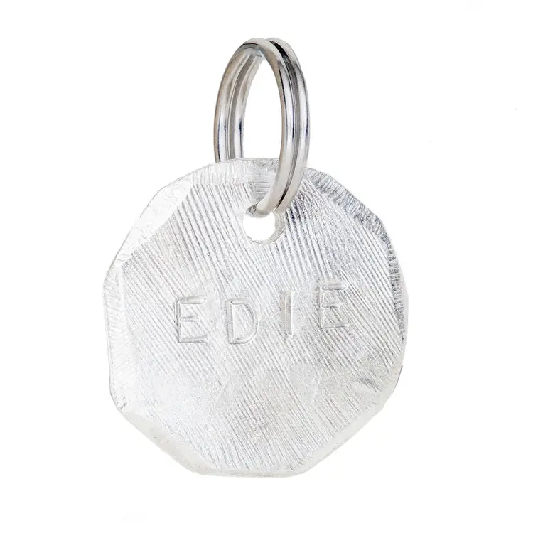 Dog & Co. | Round Dog Tag In Silver (Custom) 1